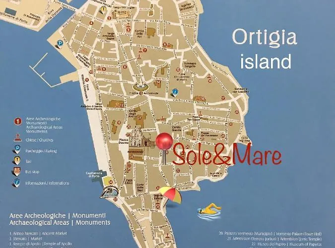 Sole&mare Ortigia Dom wakacyjny Syrakuzy